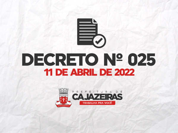 Prefeitura de Cajazeiras decreta ponto facultativo nos órgãos públicos municipais, nesta quinta-feira, 14