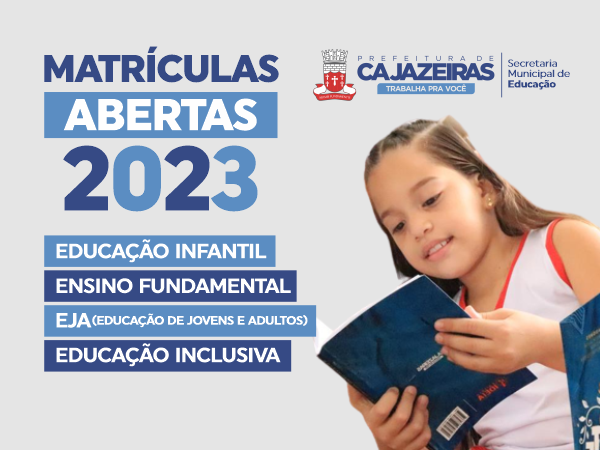 Mais alunos: Educação de Cajazeiras segue campanha de matrículas