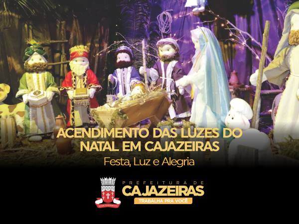 Natal de luz: projeto natalino de Cajazeiras será apresentado no dia 1º de dezembro