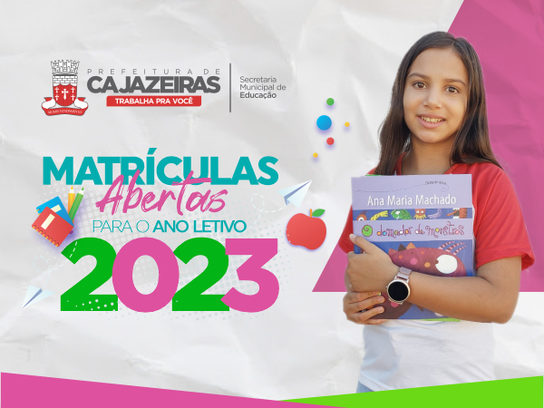 Mais alunos: Educação de Cajazeiras segue matriculando para o ano letivo 2023