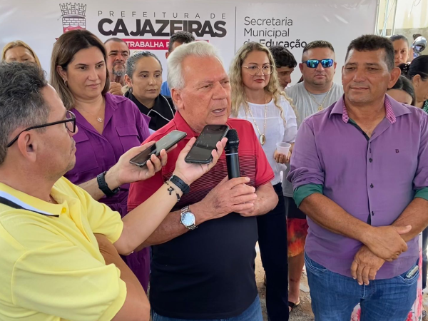 Zé Aldemir entrega mais uma escola reformada e destaca outros investimentos na zona sul de Cajazeiras