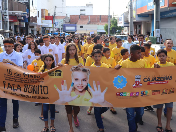 Cajazeiras celebra Dia de Combate ao Abuso e à Exploração Sexual de Crianças e Adolescentes