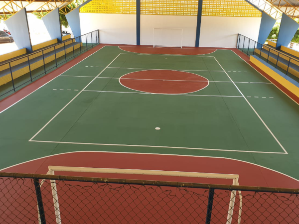 Incentivando o esporte: Prefeitura de Cajazeiras revitaliza Ginásio da Escola Cecília Estolano Meireles