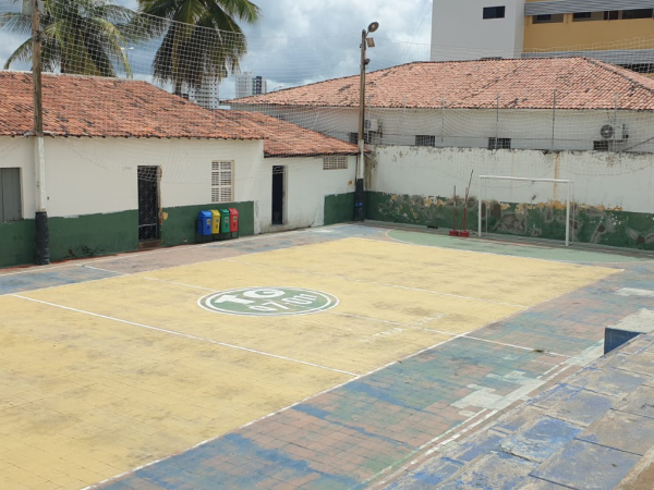 Prefeitura de Cajazeiras inicia restauração da quadra de esporte do Tiro de Guerra 07/011