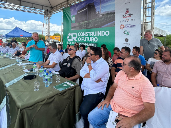 Lançada a construção da Unidade de Processamento de Resíduos Sólidos Urbanos em Cajazeiras
