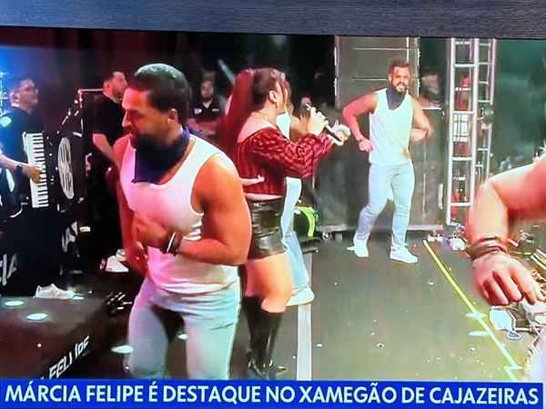 Xamegão de Cajazeiras ganha destaque na mídia estadual com show de Márcia Felipe