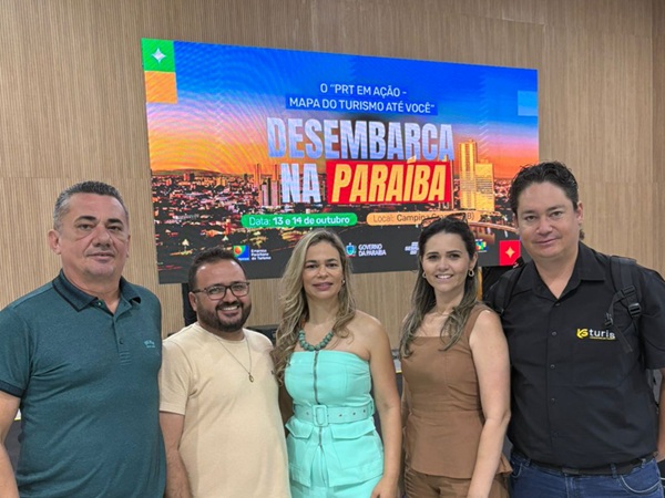 Cajazeiras participa de treinamento do Ministério do Turismo em Campina Grande
