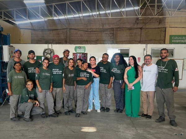 Prefeita Corrinha Delfino assegura recursos de mais de R$ 5 milhões para ampliar coleta seletiva no município