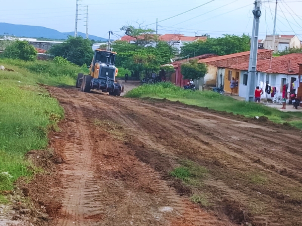 Secretaria de Infraestrutura intensifica serviços após registro de elevado índice de chuvas no município