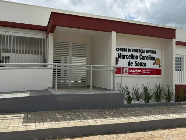 Prefeitura de Cajazeiras inaugura Centro de Educação Infantil em Divinópolis nesta segunda-feira (11)