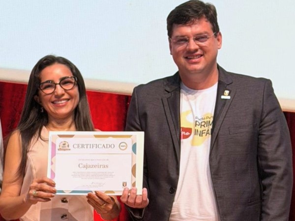 Prefeitura de Cajazeiras recebe reconhecimento do TCE-PB por adesão integral ao Pacto Paraibano pela Primeira Infância