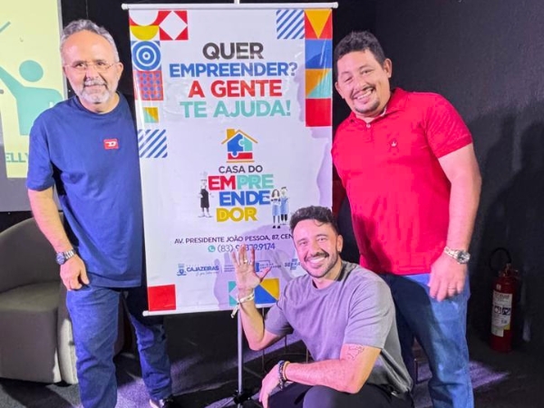 Palestra com ator global Tardelly Lima encerra programação da Semana do MEI em Cajazeiras
