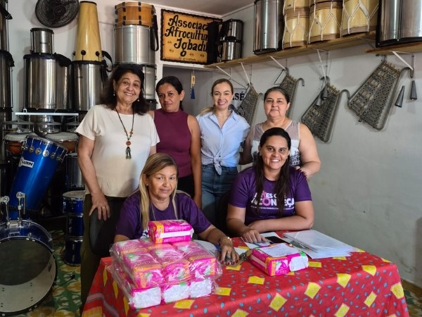 Secretaria das Mulheres realiza mais uma etapa do programa Dignidade Menstrual e beneficia mulheres do Bairro Esperança
