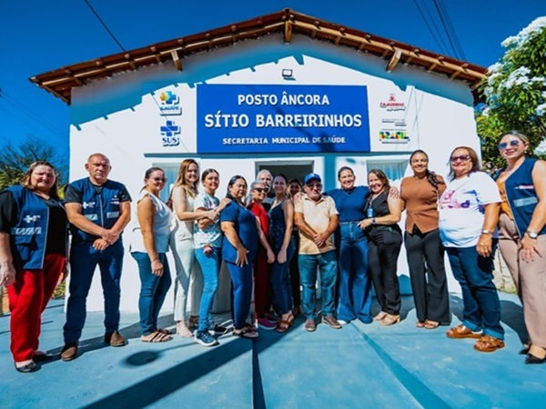 Prefeita Corrinha Delfino inaugura Unidade Básica Âncora no Sítio Barreirinho, em Cajazeiras