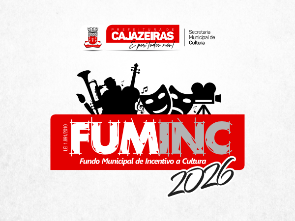 De 24 de agosto a 24 de setembro: Prefeitura de Cajazeiras abre inscrições para o FUMINC/2026